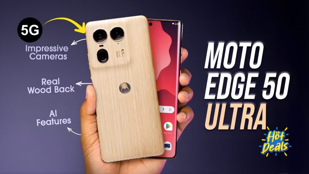 Motorola Moto 50 Ultra 5G Launch: 200MP Camera OLED Display and Super Fast Charging