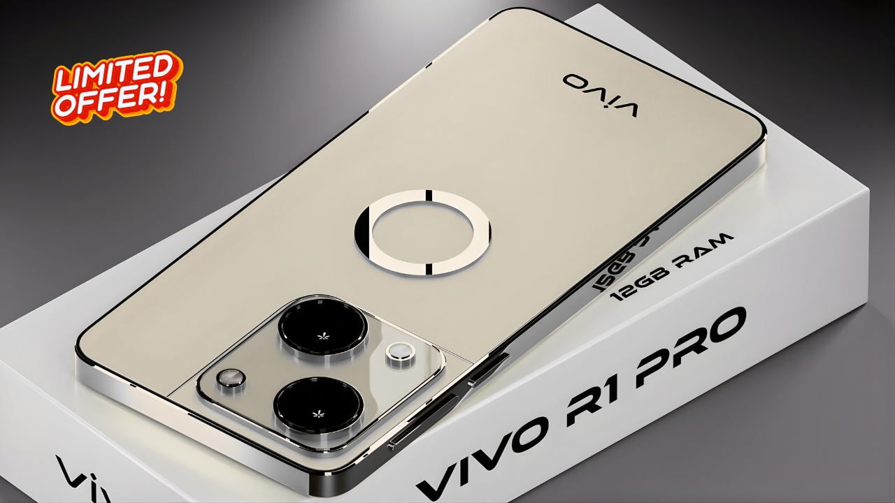Vivo R1 Pro 5G Launch: Premium Design 200MP Cameras and 6100mAh Battery