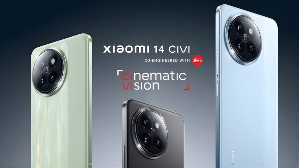 Xiaomi 14 Civi Launched with Circular Camera Design and Creator-Focused Features